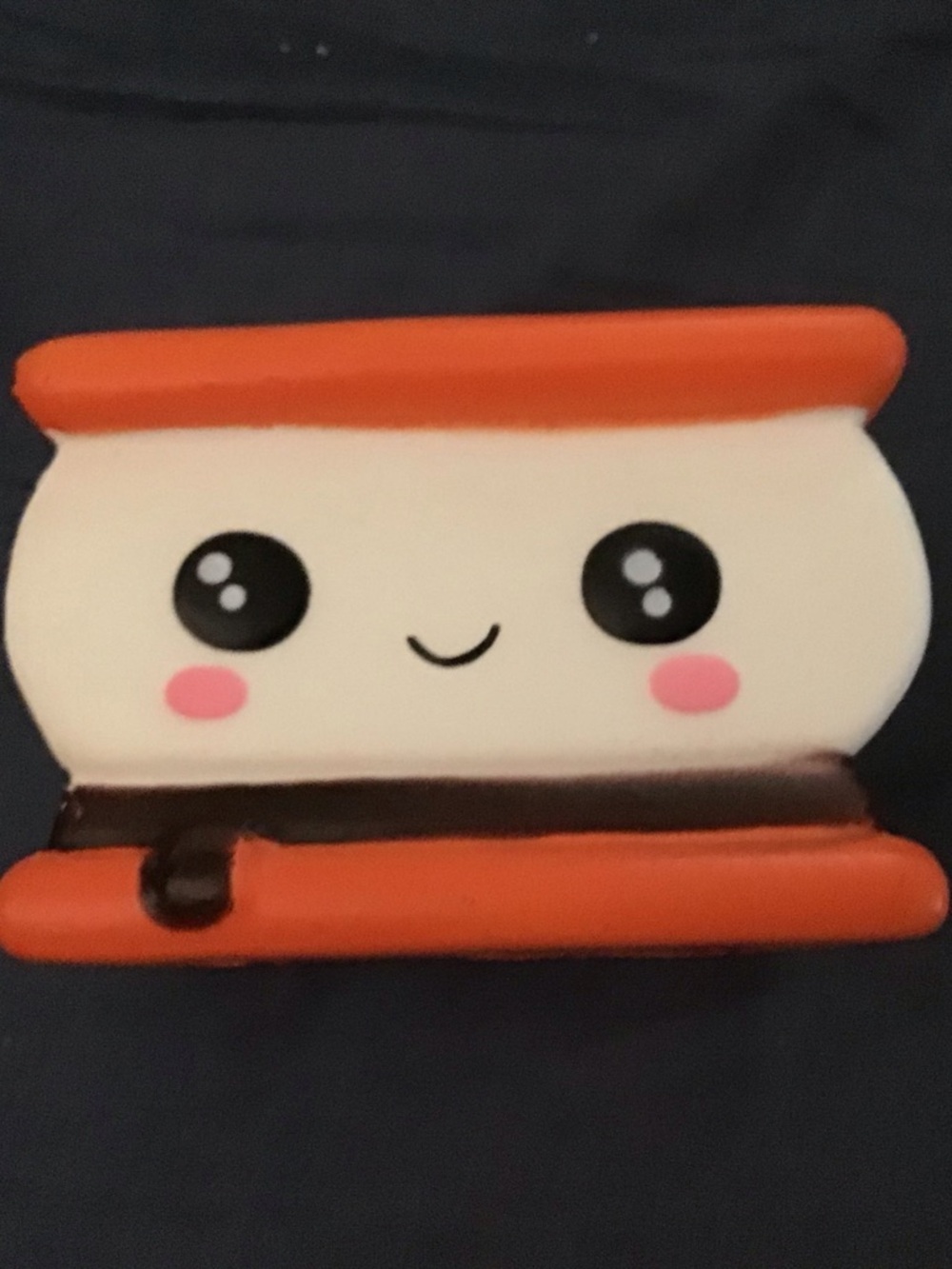 Kawaii Orange and White s’mores  Squishy